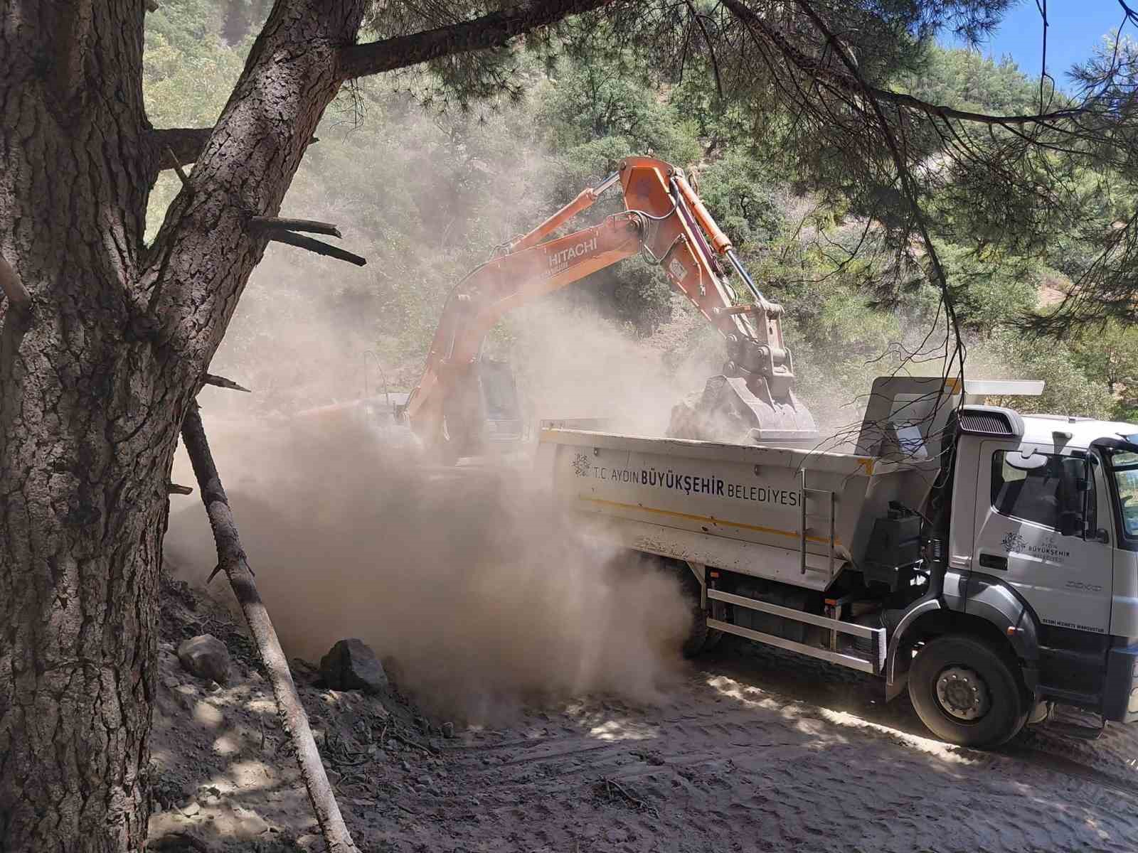 Buharkent’te atıcılık yarışması için hazırlıklar sürüyor