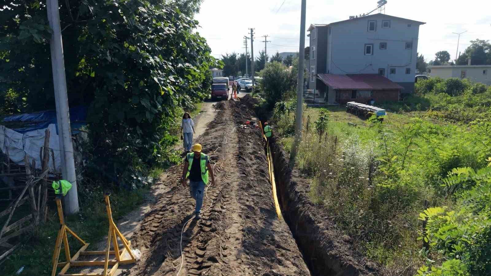 Terme Yalı Mahallesi’nin doğalgaz hayali gerçek oluyor