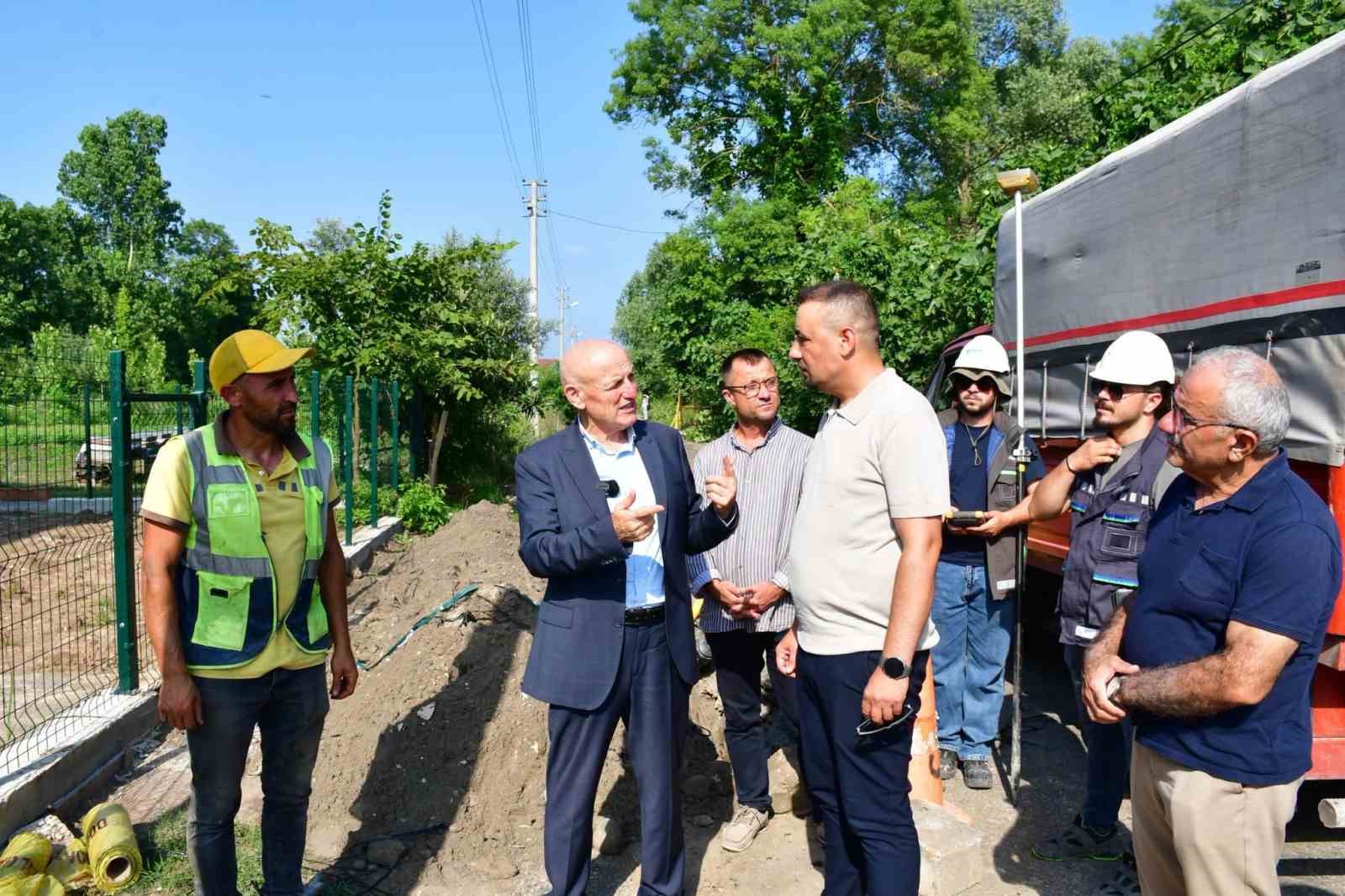 Terme Yalı Mahallesi’nin doğalgaz hayali gerçek oluyor