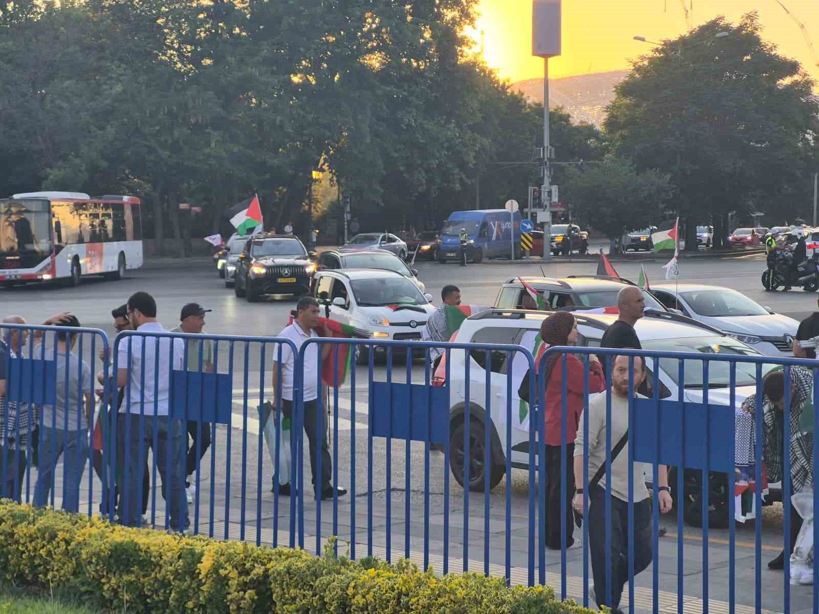 Bosna Hersek’ten yola çıkan "Filistin Konvoyu" Ankara’da karşılandı