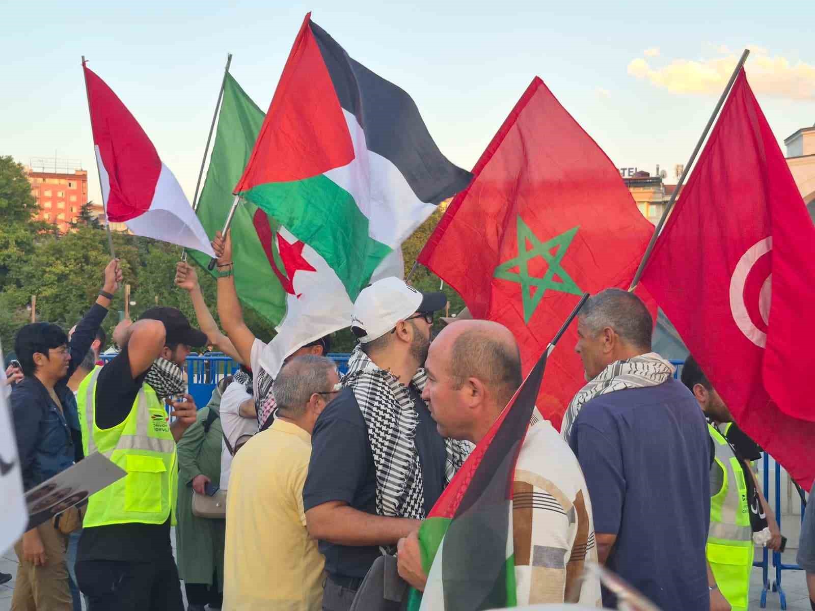 Bosna Hersek’ten yola çıkan "Filistin Konvoyu" Ankara’da karşılandı