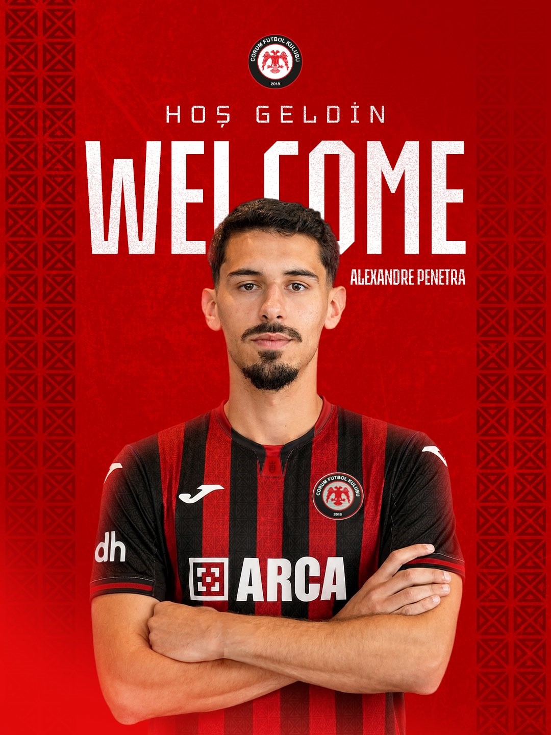 Çorum FK, Alexandre Penetra’yı kadrosuna kattı