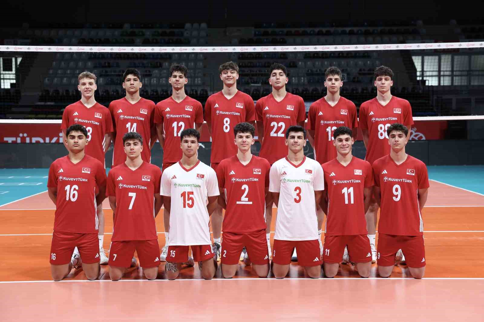 U17 Erkek Milli Voleybol Takımı, Balkan Şampiyonası’nda mücadele edecek
