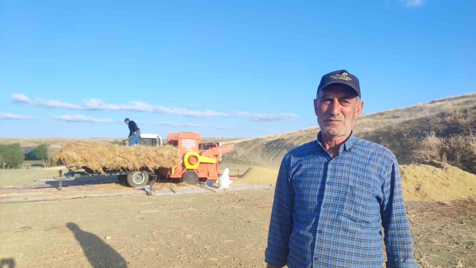Yozgat’ta mercimek hasadının ardından patoz mesaisi başladı