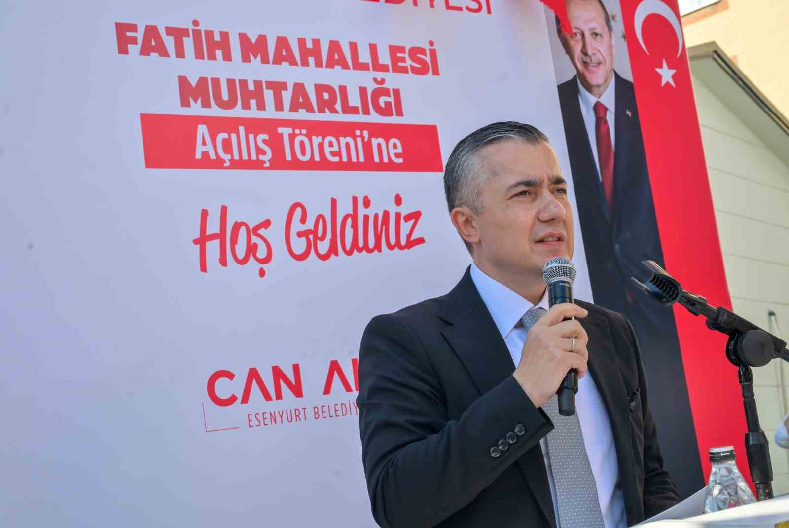 Esenyurt’ta yeni muhtarlık hizmet binası açıldı