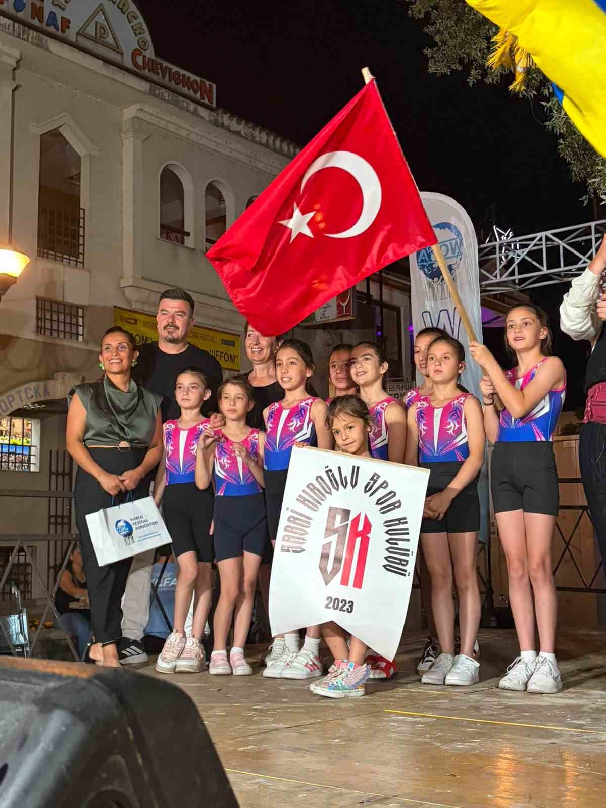 Düzce’nin gururu Makedonya’da