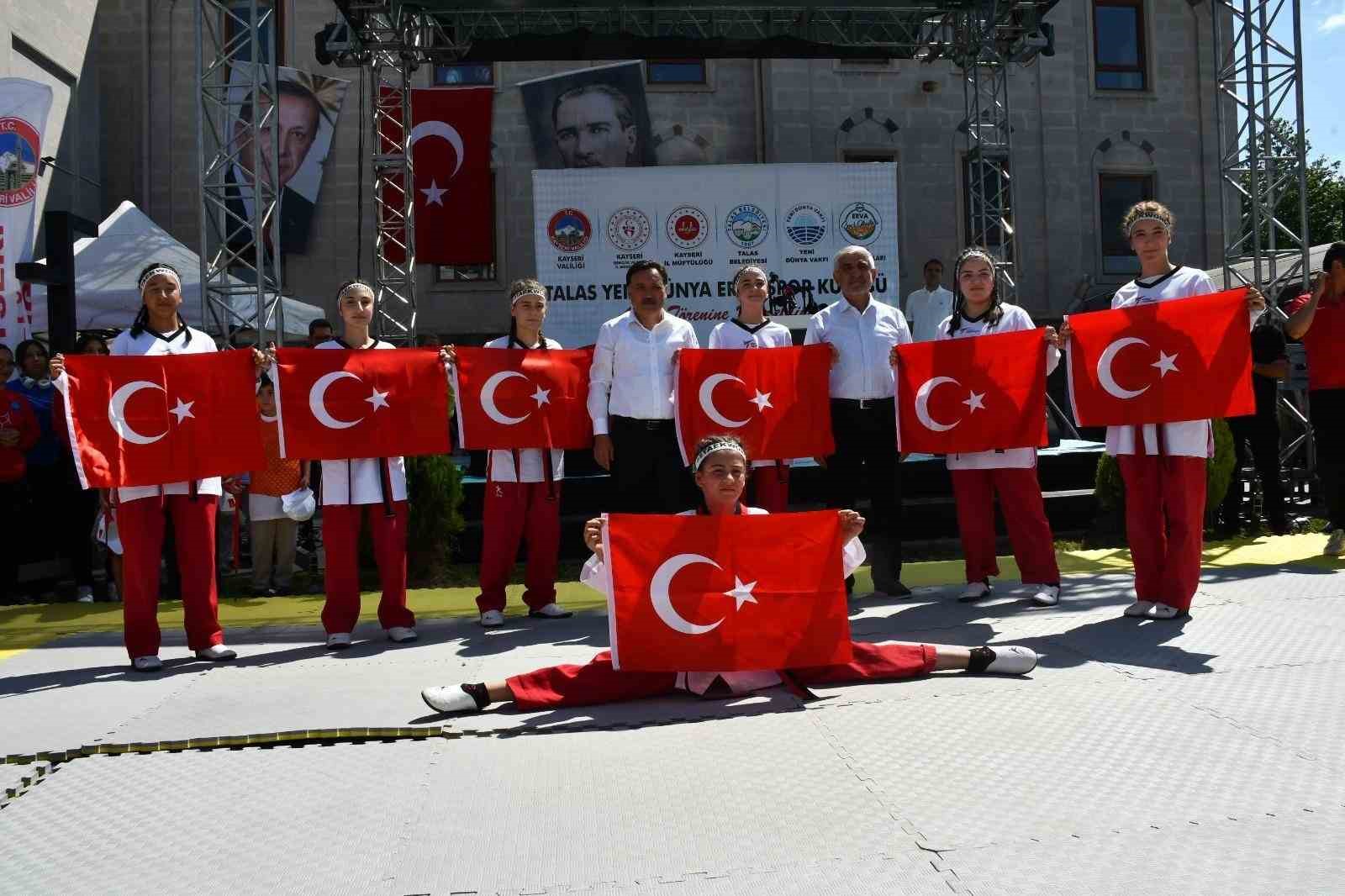 73. ERVA Spor Okulu açıldı