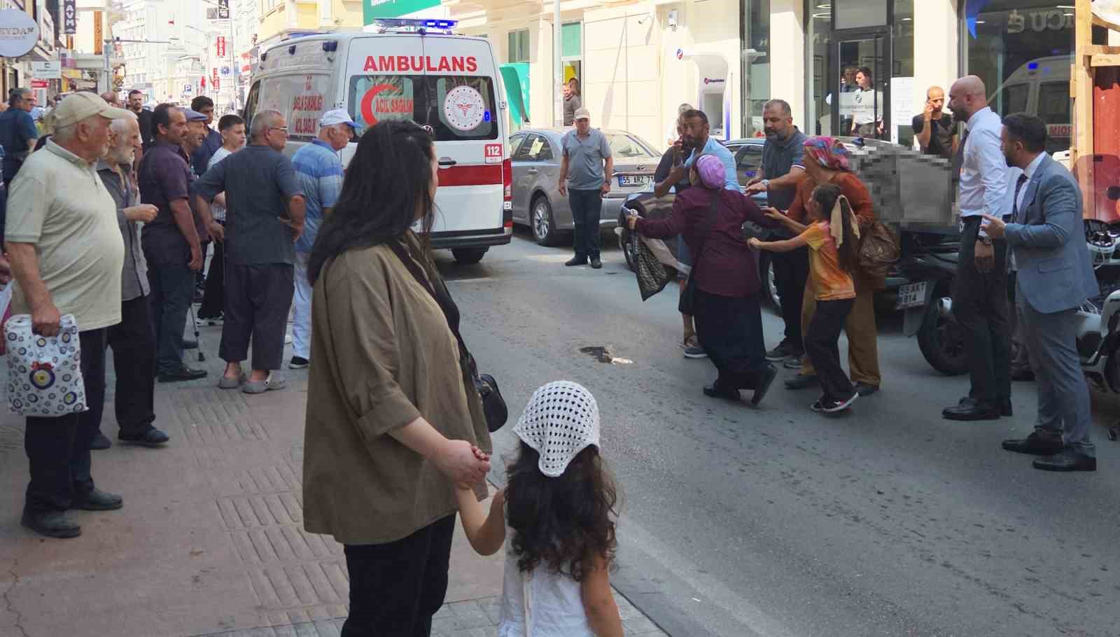 Motosikletin çarptığı 5 yaşındaki çocuk yaralandı, ailesi sinir krizi geçirdi