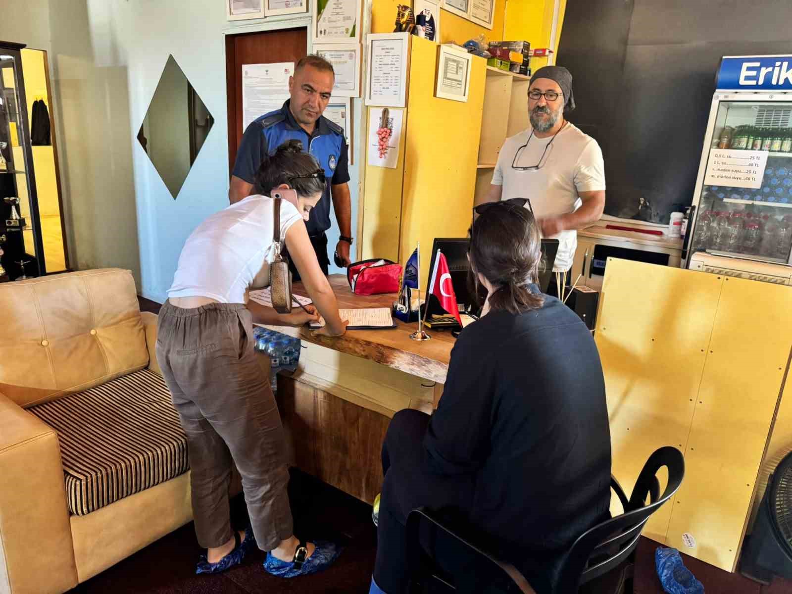 Ayvalık’ta özel spor tesislerine ortak denetim başladı