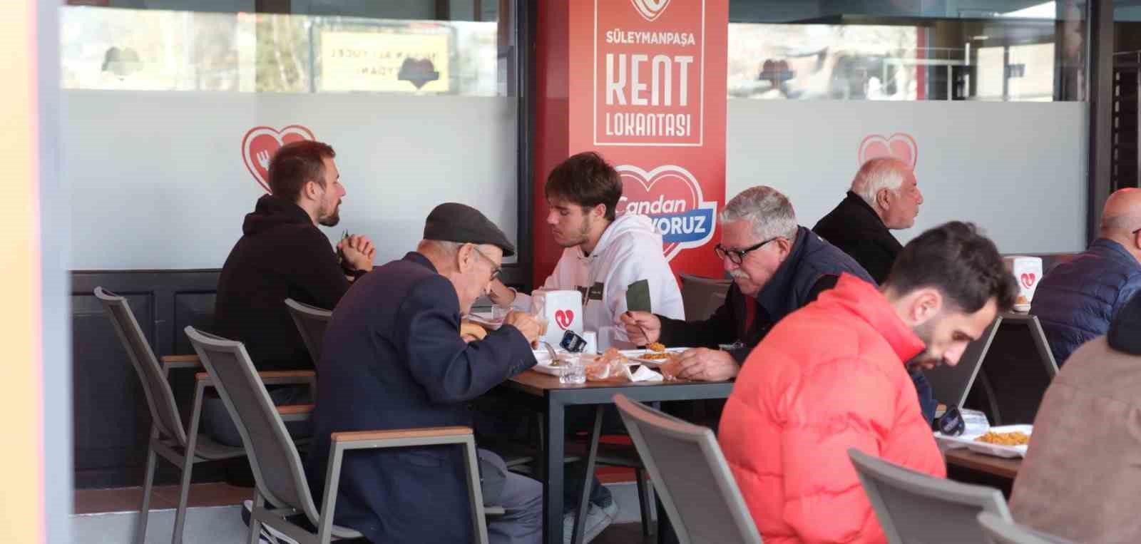Kent Lokantaları çeyrek milyon öğüne ulaştı