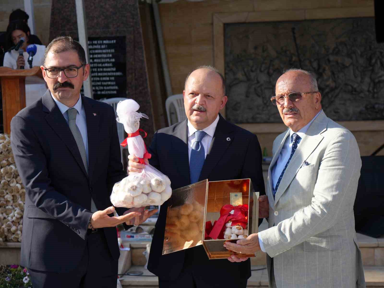 "36. Uluslararası Taşköprü Kültür ve Sarımsak Festivali" başladı