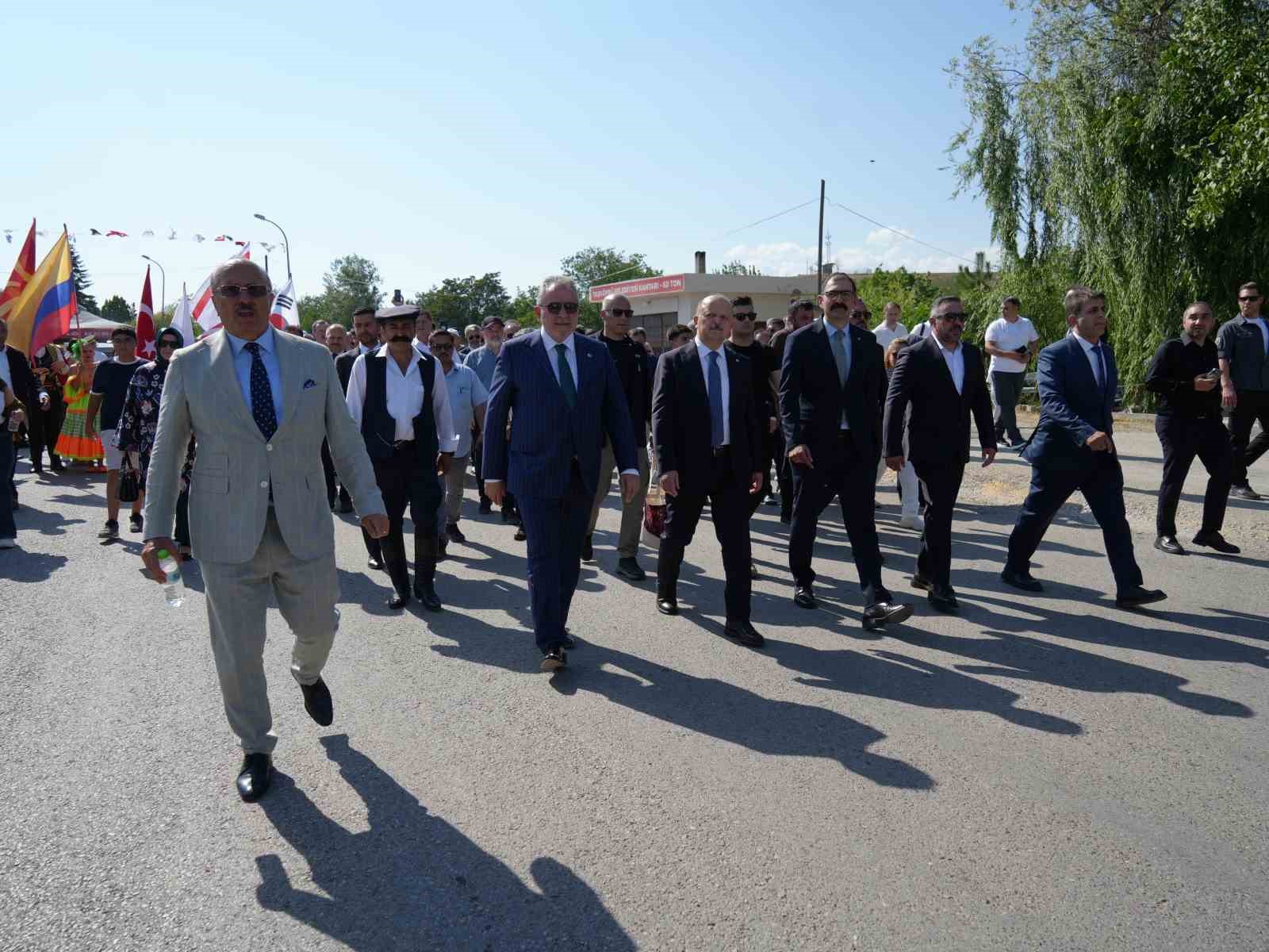 "36. Uluslararası Taşköprü Kültür ve Sarımsak Festivali" başladı