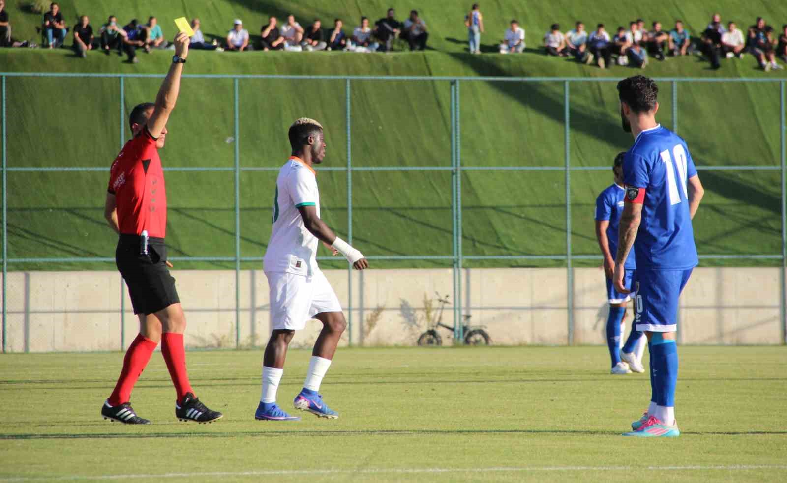 Hazırlık maçı: Erzurumspor FK: 0 - Corendon Alanyaspor: 0