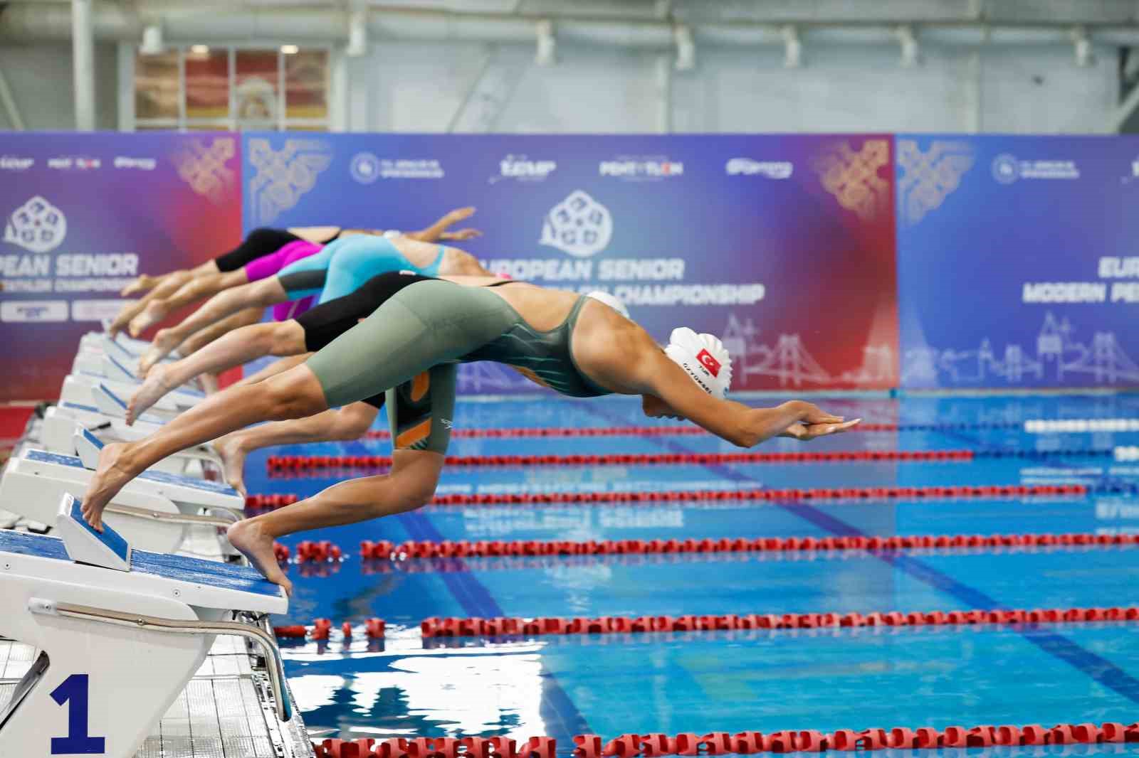 2026 Avrupa Büyükler Modern Pentatlon Şampiyonası’nda İlke Özyüksel Mihrioğlu ve Sıdal Aslan, yarı finalde