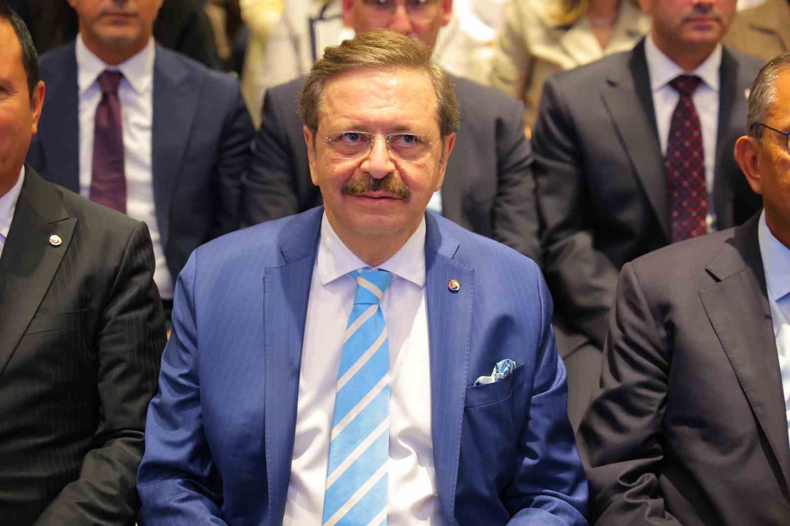 TOBB Başkanı Hisarcıklıoğlu: "Kahramanmaraş, üretim gücüyle Türkiye ekonomisinin lokomotif şehirlerinden birisidir"