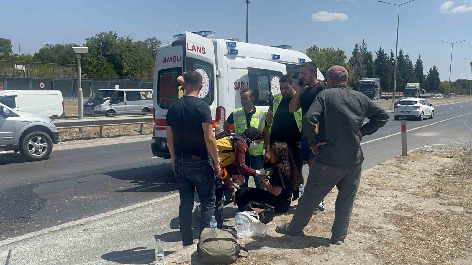Tekirdağ’da hatalı dönüş kazaya neden oldu: 4 yaralı