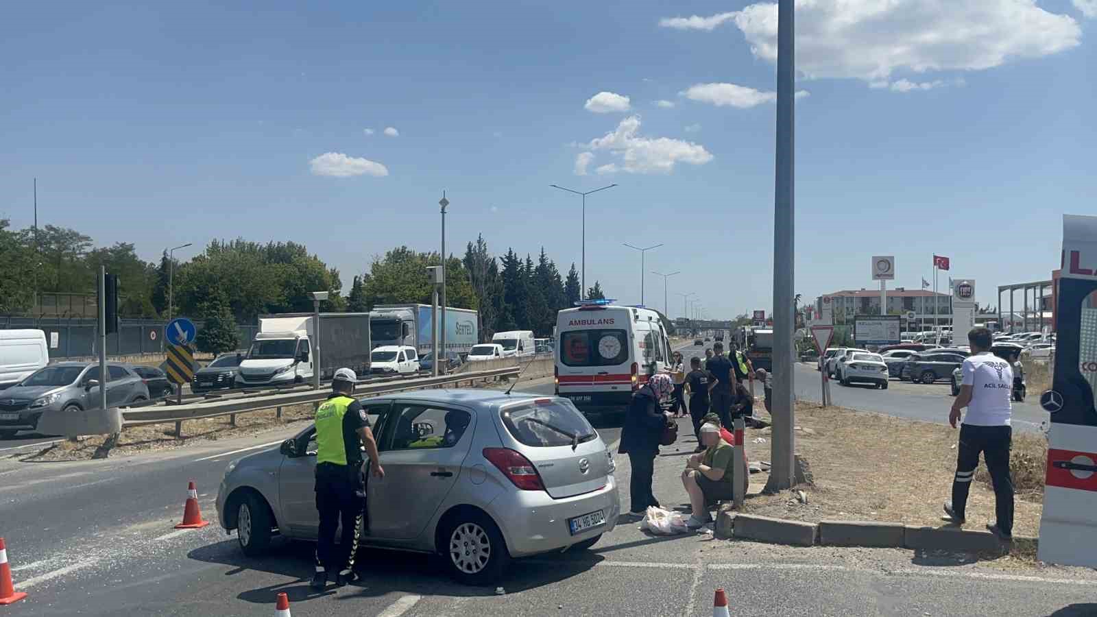 Tekirdağ’da hatalı dönüş kazaya neden oldu: 4 yaralı