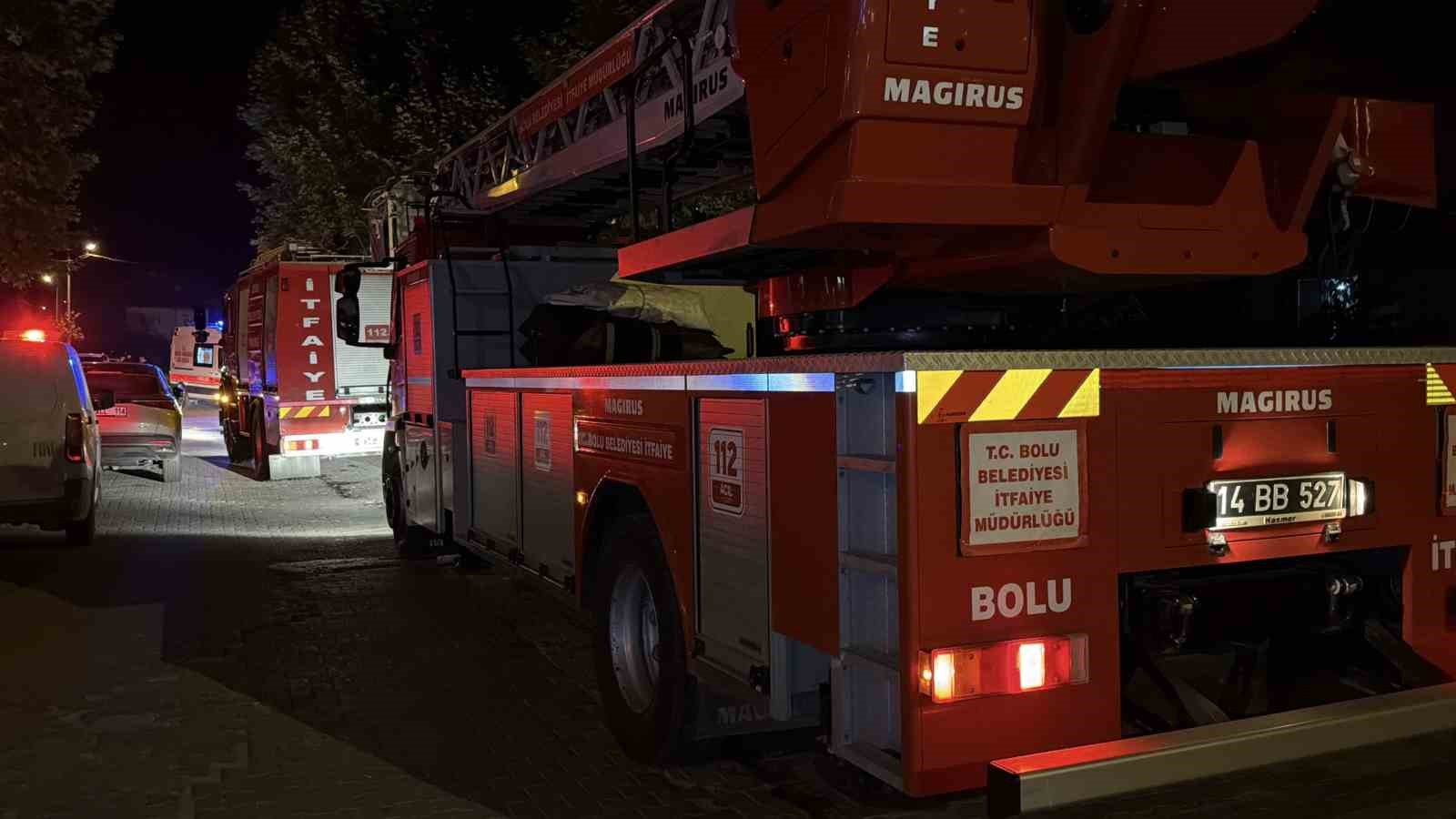 ‘Doğal gaz patlaması’ ihbarı, ocakta unutulan yemek çıktı