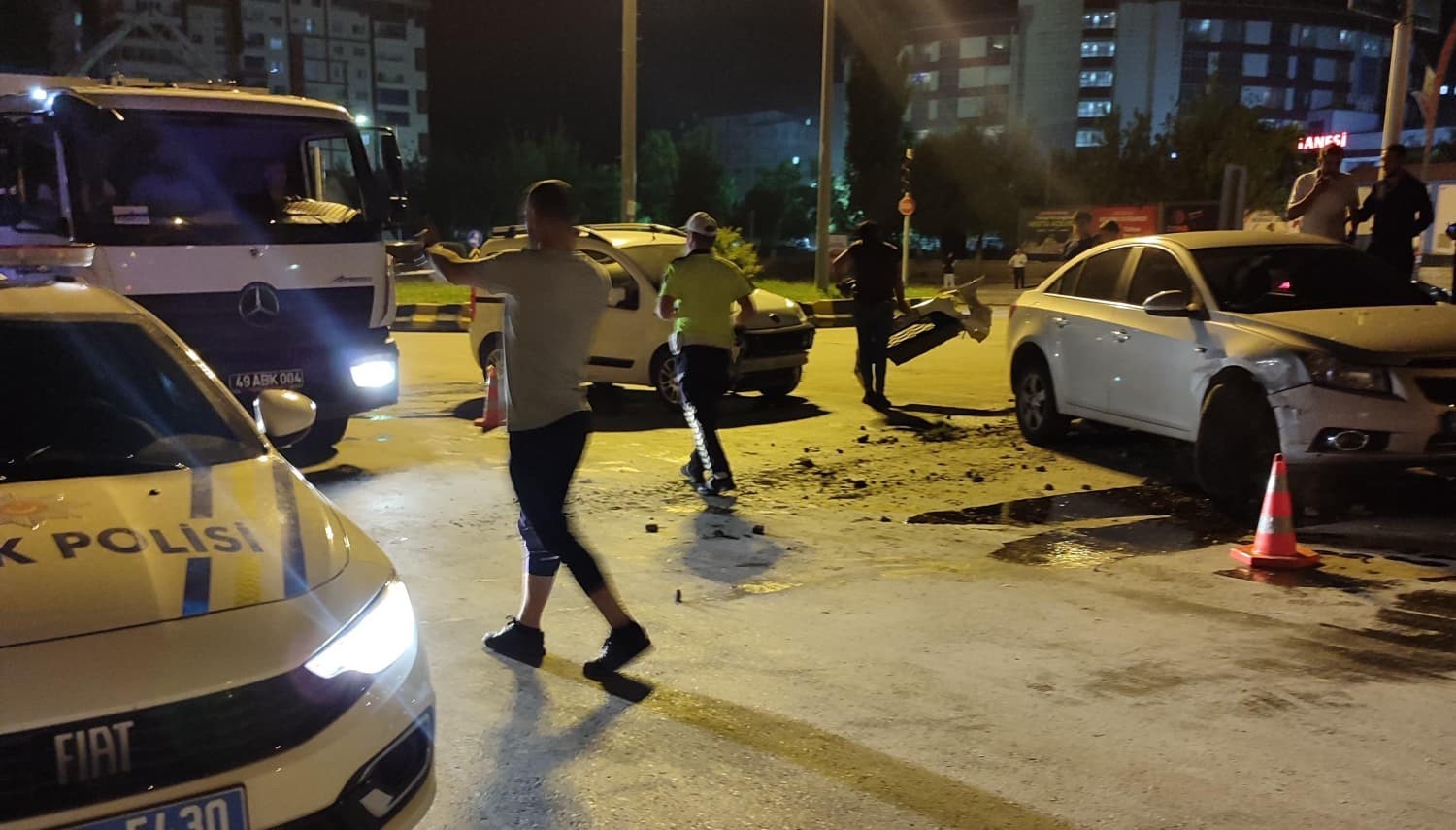 Muş’ta trafik kazası: 2 yaralı