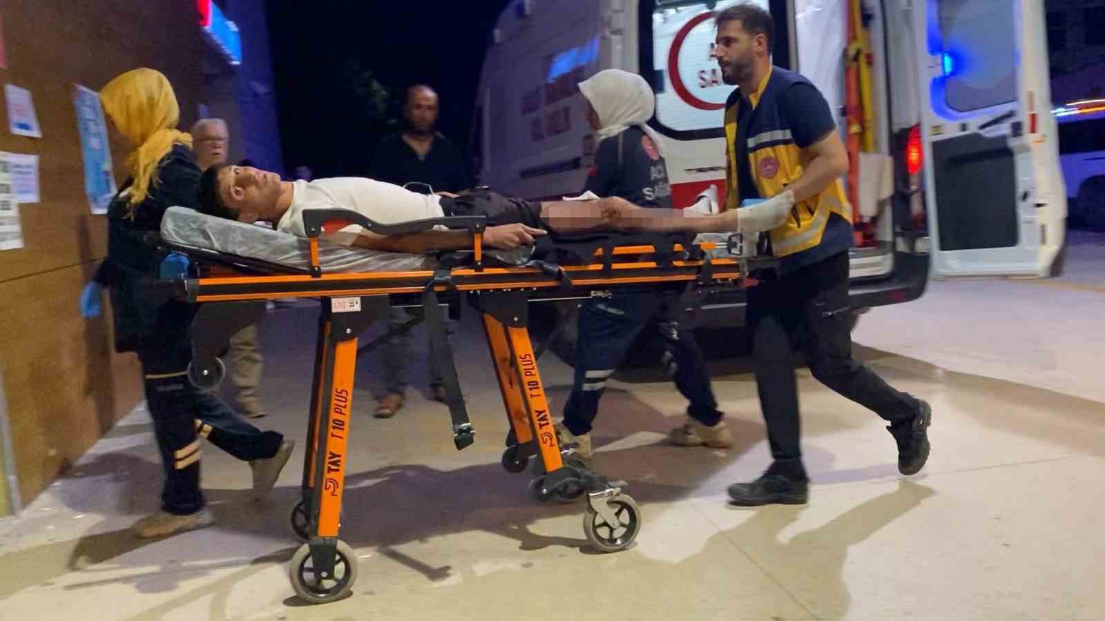 Motosikletle gelip tüfekle ateş açtı: 1 yaralı