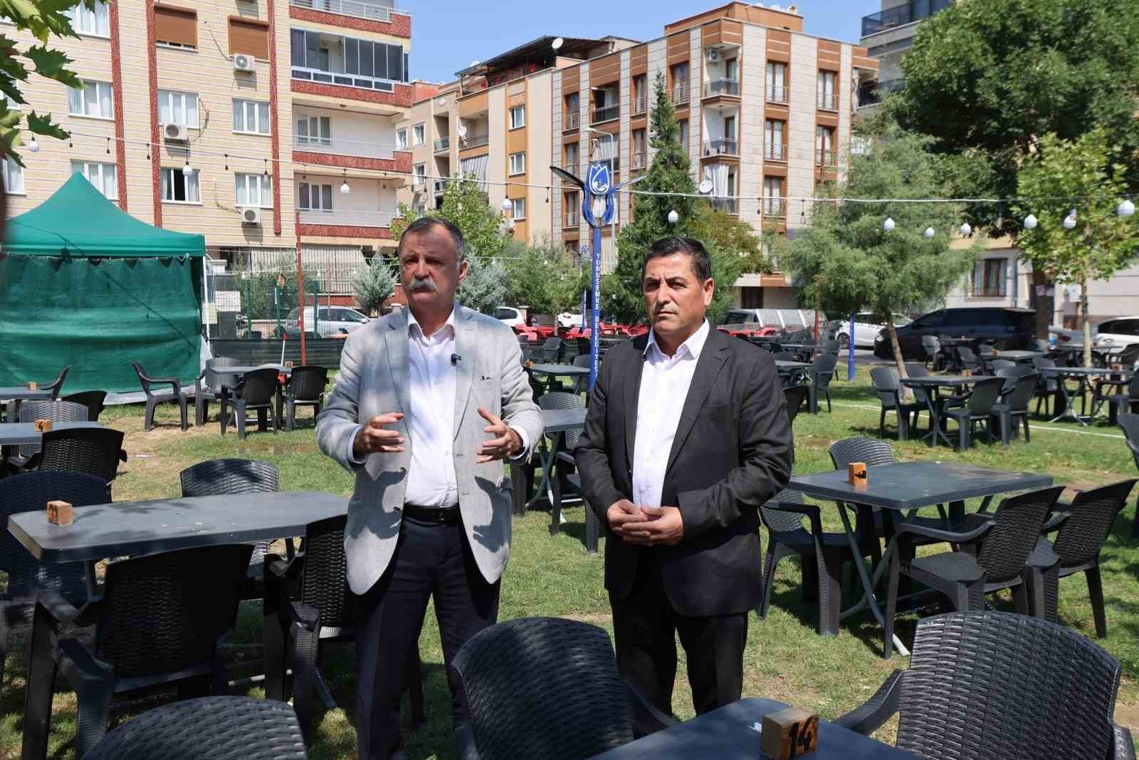 Yunusemre’de park işgallerine geçit yok