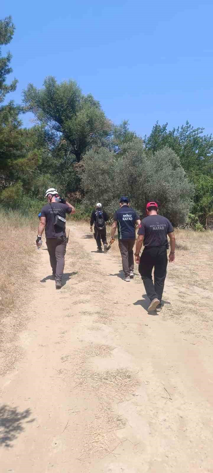 NAFAD ekibi Söke’deki arama çalışmalarına destek veriyor
