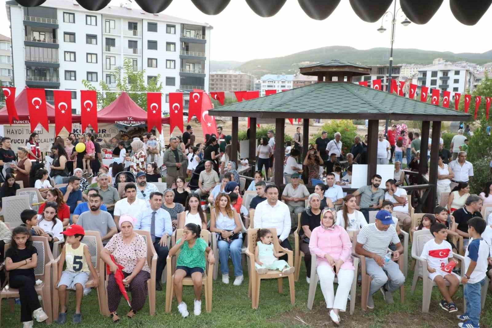 "Mameki Fest" Tunceli’de coşkuyla başladı