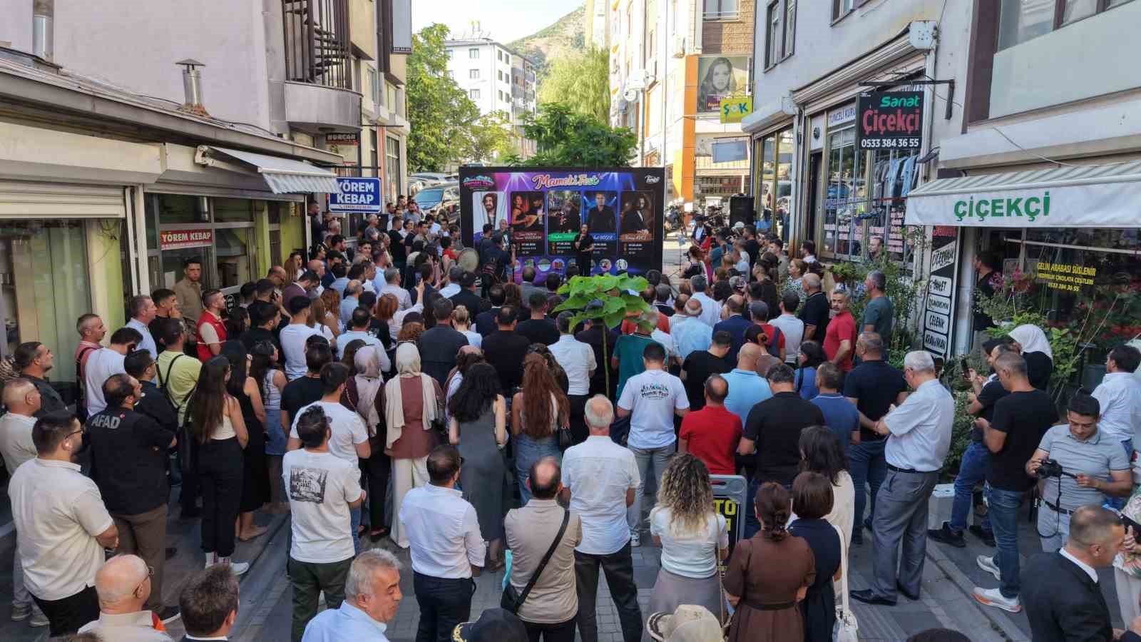 "Mameki Fest" Tunceli’de coşkuyla başladı
