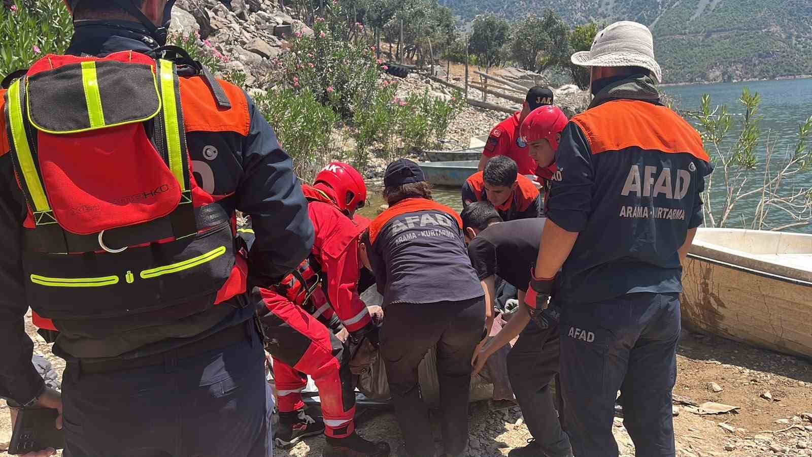 Kahramanmaraş’ta 6 gündür kayıp yaşlı adamın Berke Barajı’nda cansız bedeni bulundu