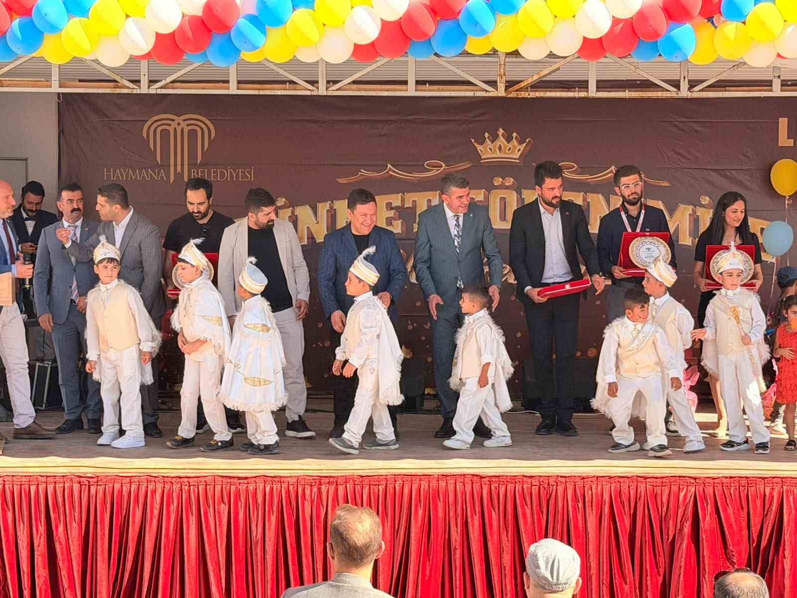 Haymana’da toplu sünnet organizasyonunda 50 çocuk sünnet oldu
