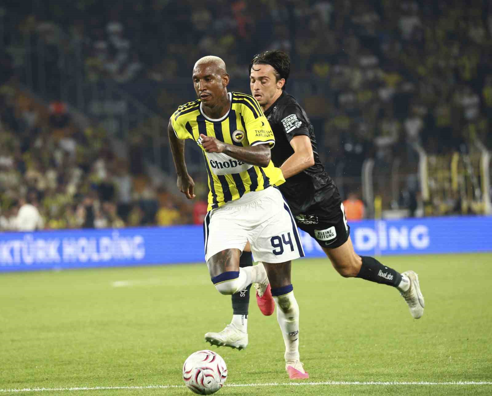 UEFA Şampiyonlar Ligi: Fenerbahçe: 2 - Sturm Graz: 0 (Maç sonucu)
