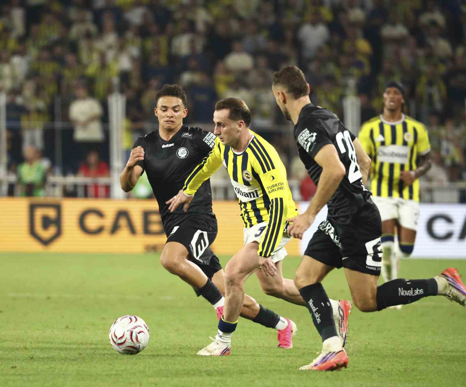 UEFA Şampiyonlar Ligi: Fenerbahçe: 2 - Sturm Graz: 0 (Maç sonucu)