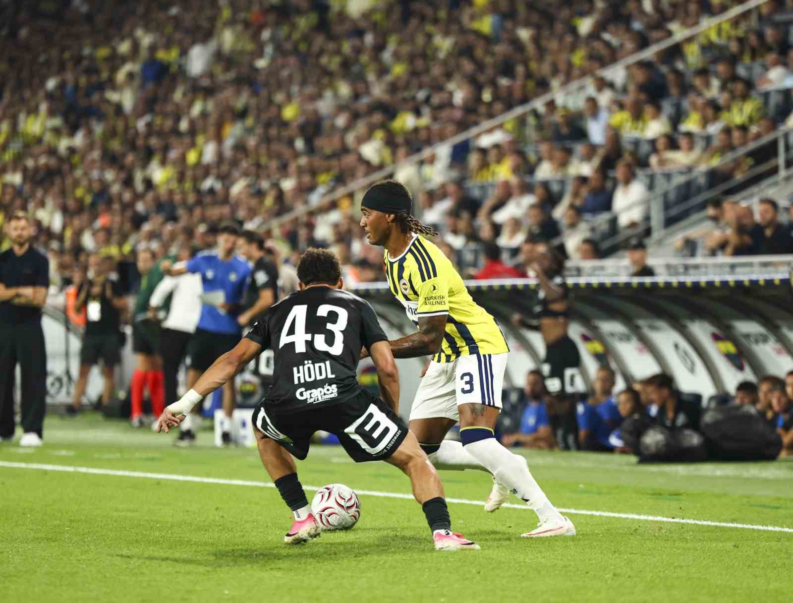 UEFA Şampiyonlar Ligi: Fenerbahçe: 2 - Sturm Graz: 0 (Maç sonucu)