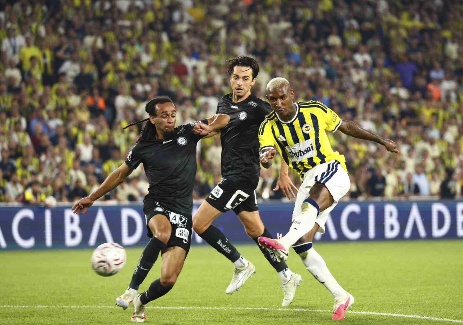 UEFA Şampiyonlar Ligi: Fenerbahçe: 2 - Sturm Graz: 0 (Maç sonucu)