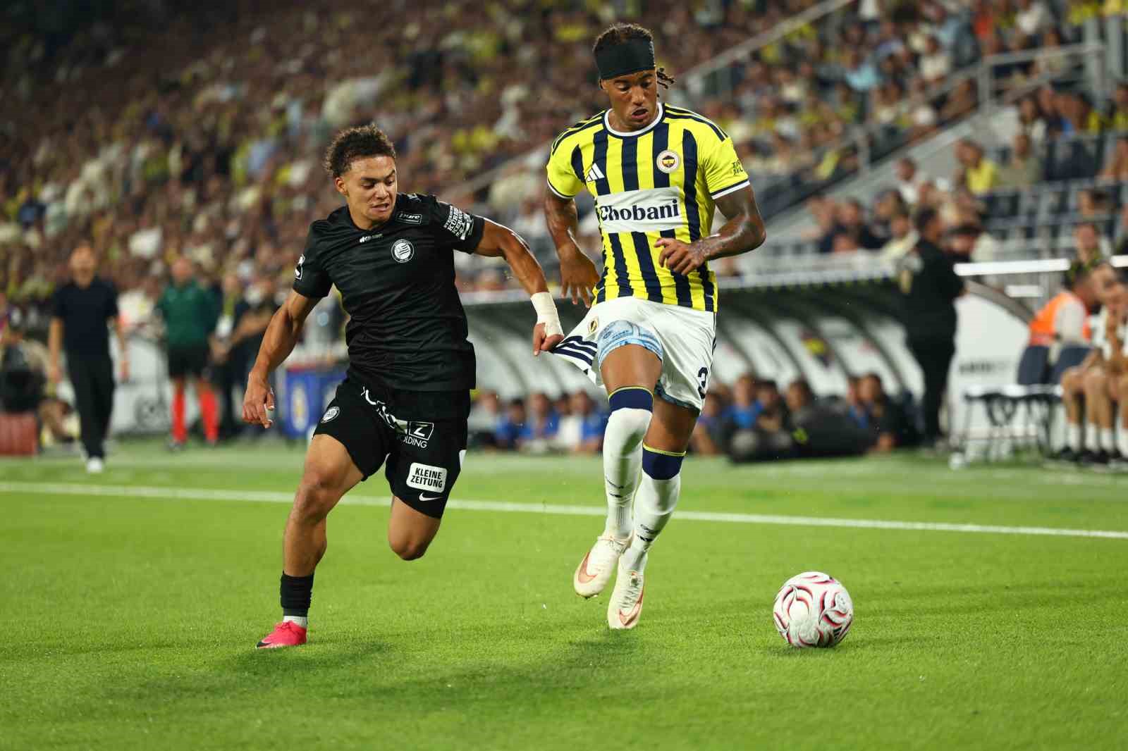 UEFA Şampiyonlar Ligi: Fenerbahçe: 2 - Sturm Graz: 0 (Maç sonucu)