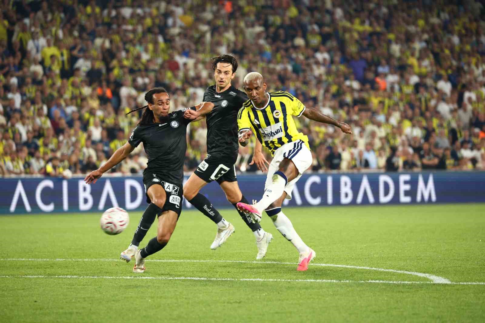 UEFA Şampiyonlar Ligi: Fenerbahçe: 2 - Sturm Graz: 0 (Maç sonucu)
