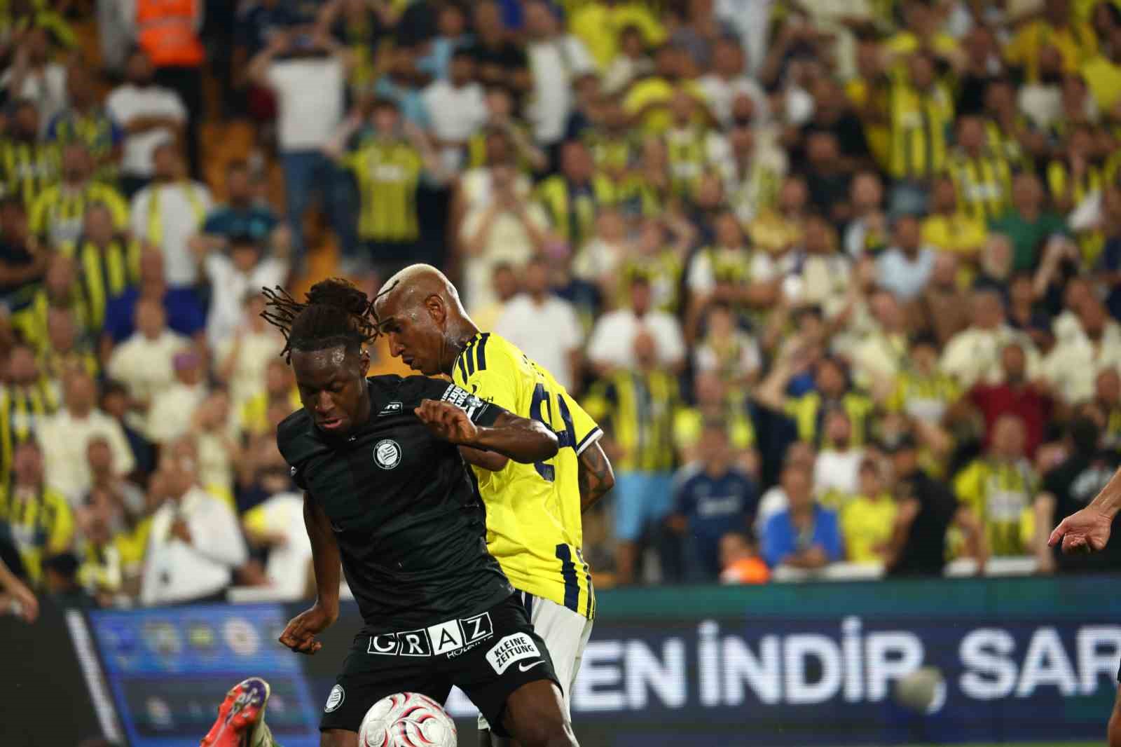 UEFA Şampiyonlar Ligi: Fenerbahçe: 2 - Sturm Graz: 0 (Maç sonucu)