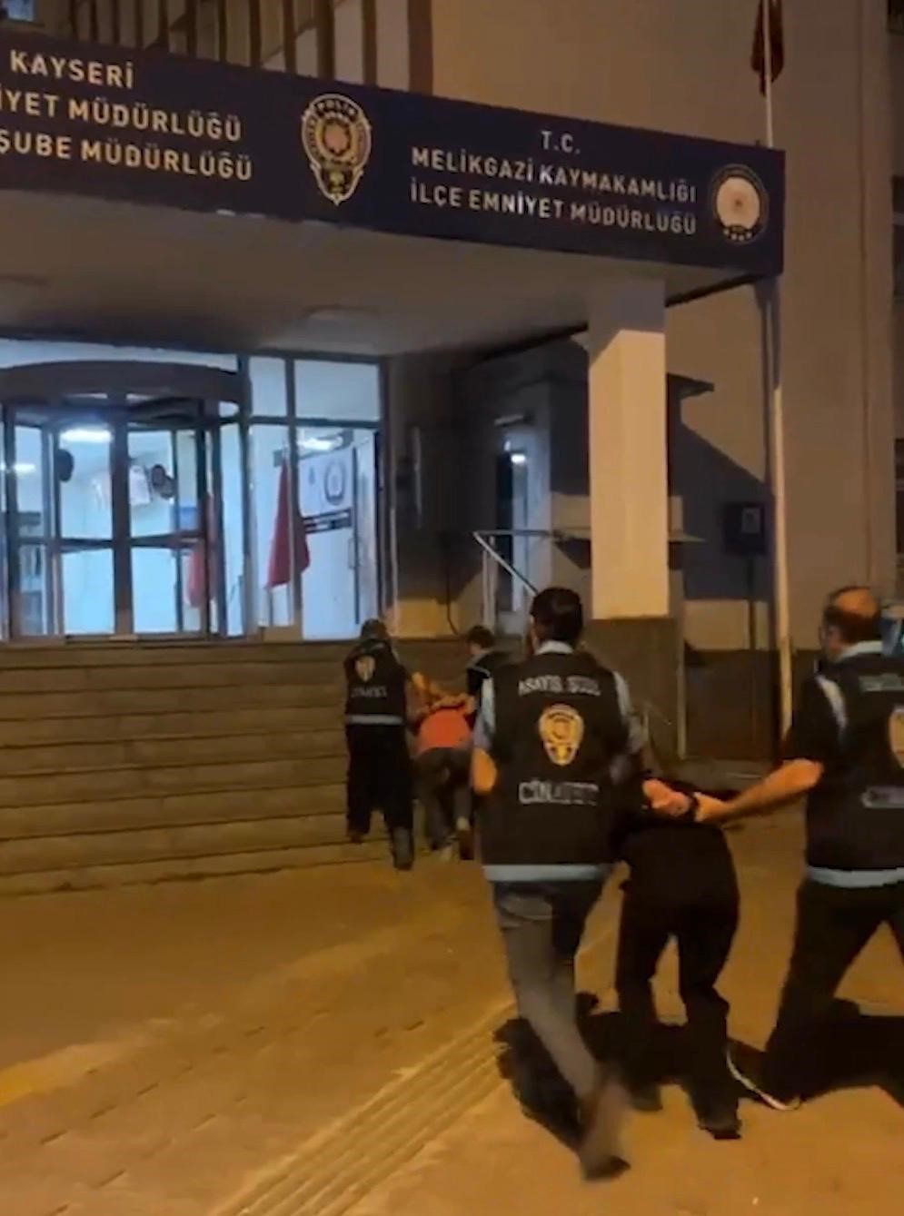 Kayseri’deki cinayet şüphelilerine İHA destekli operasyon: 2 gözaltı