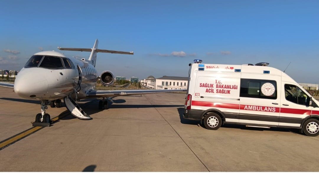 Kırklareli’nde örnek sağlık koordinasyonu: Ağır yaralı hasta hava ambulansıyla Ankara’ya sevk edildi