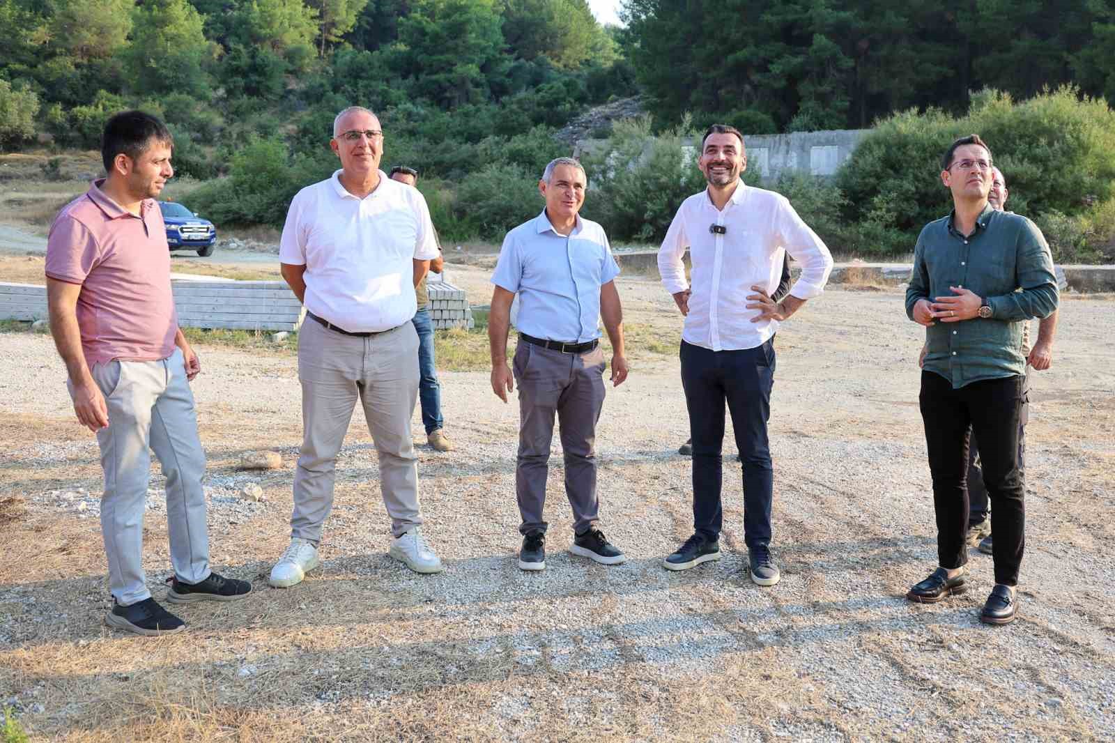 Manavgat’ta sokak hayvanlarına 75 dönümlük yaşam alanı
