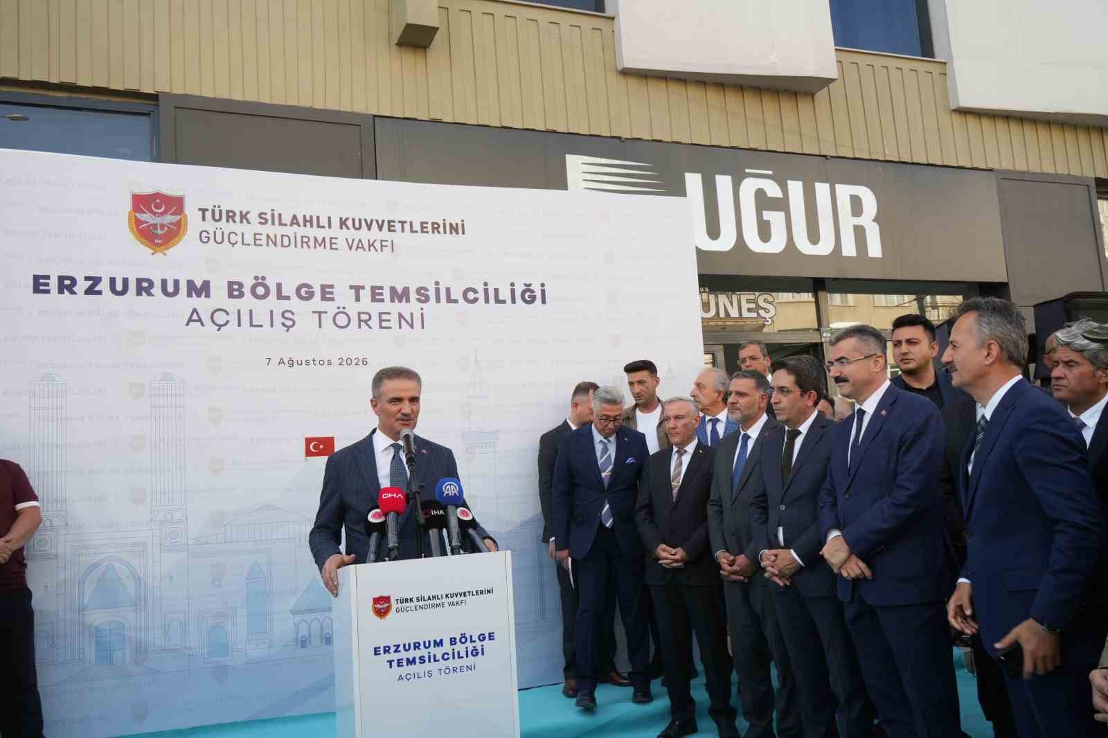 TSKGV Erzurum Bölge Temsilciliği açıldı