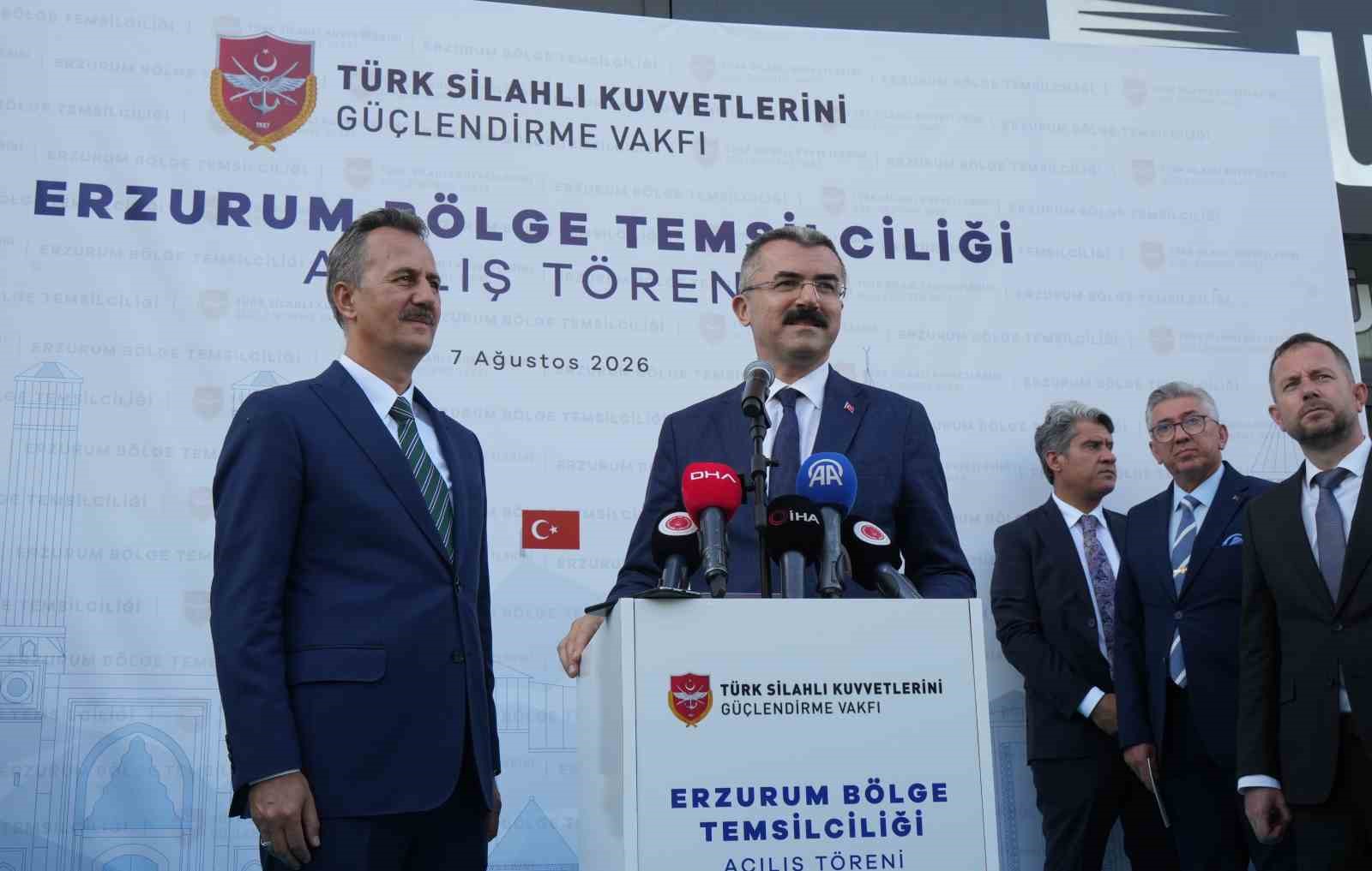 TSKGV Erzurum Bölge Temsilciliği açıldı