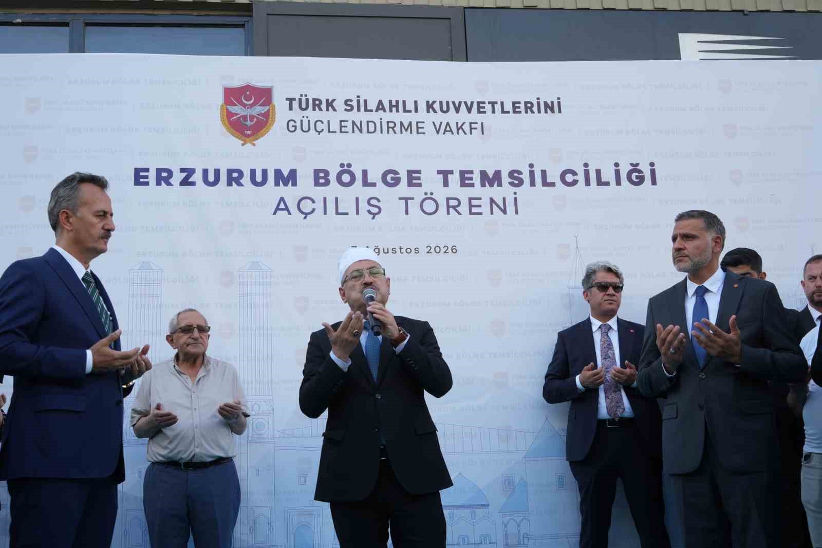 TSKGV Erzurum Bölge Temsilciliği açıldı