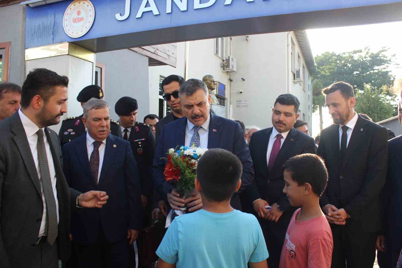 İçişleri Bakanı Çiftçi, Türkeli’de incelemelerde bulundu