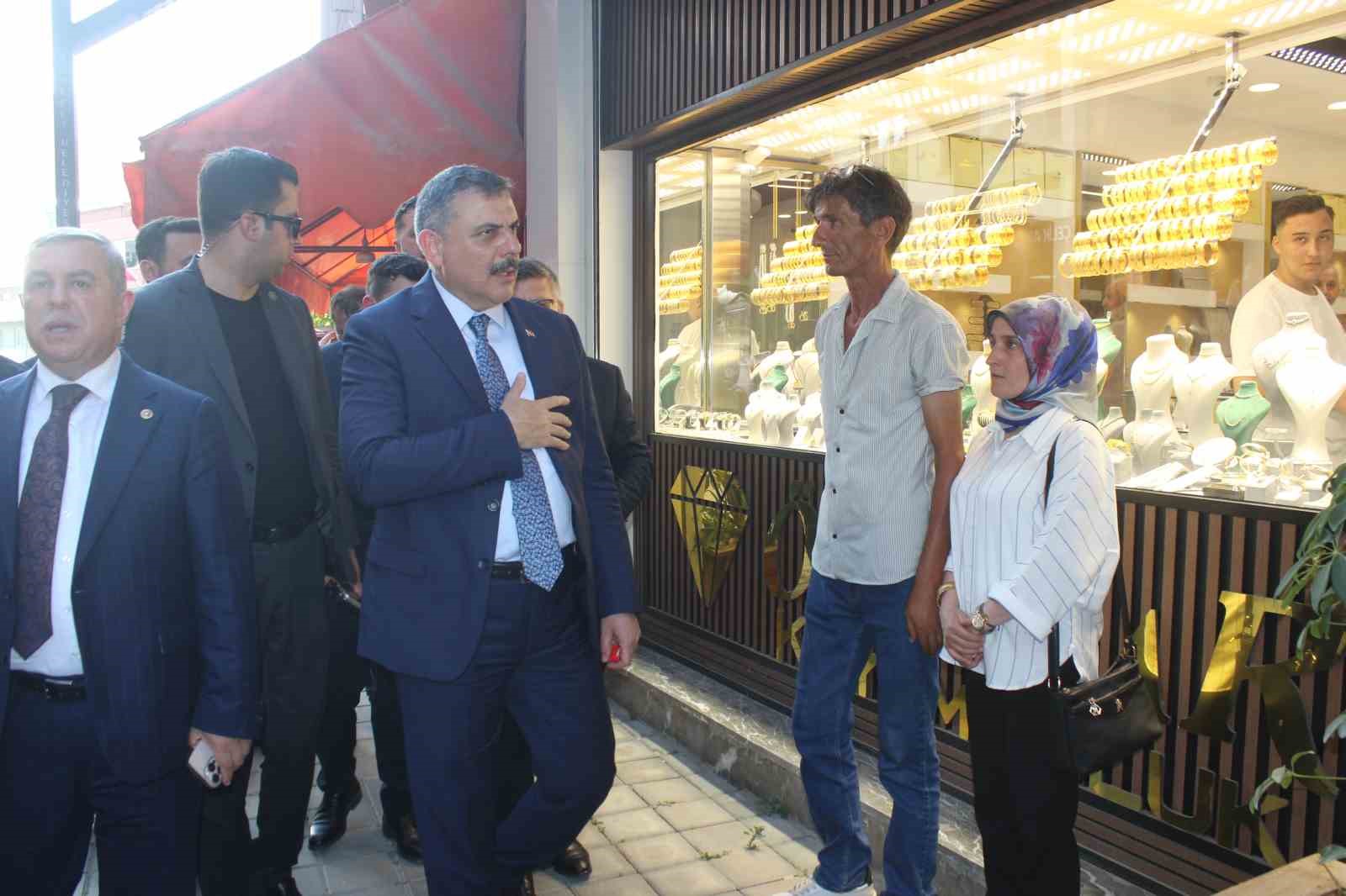 İçişleri Bakanı Çiftçi, Türkeli’de incelemelerde bulundu