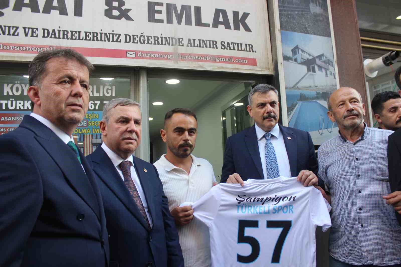 İçişleri Bakanı Çiftçi, Türkeli’de incelemelerde bulundu