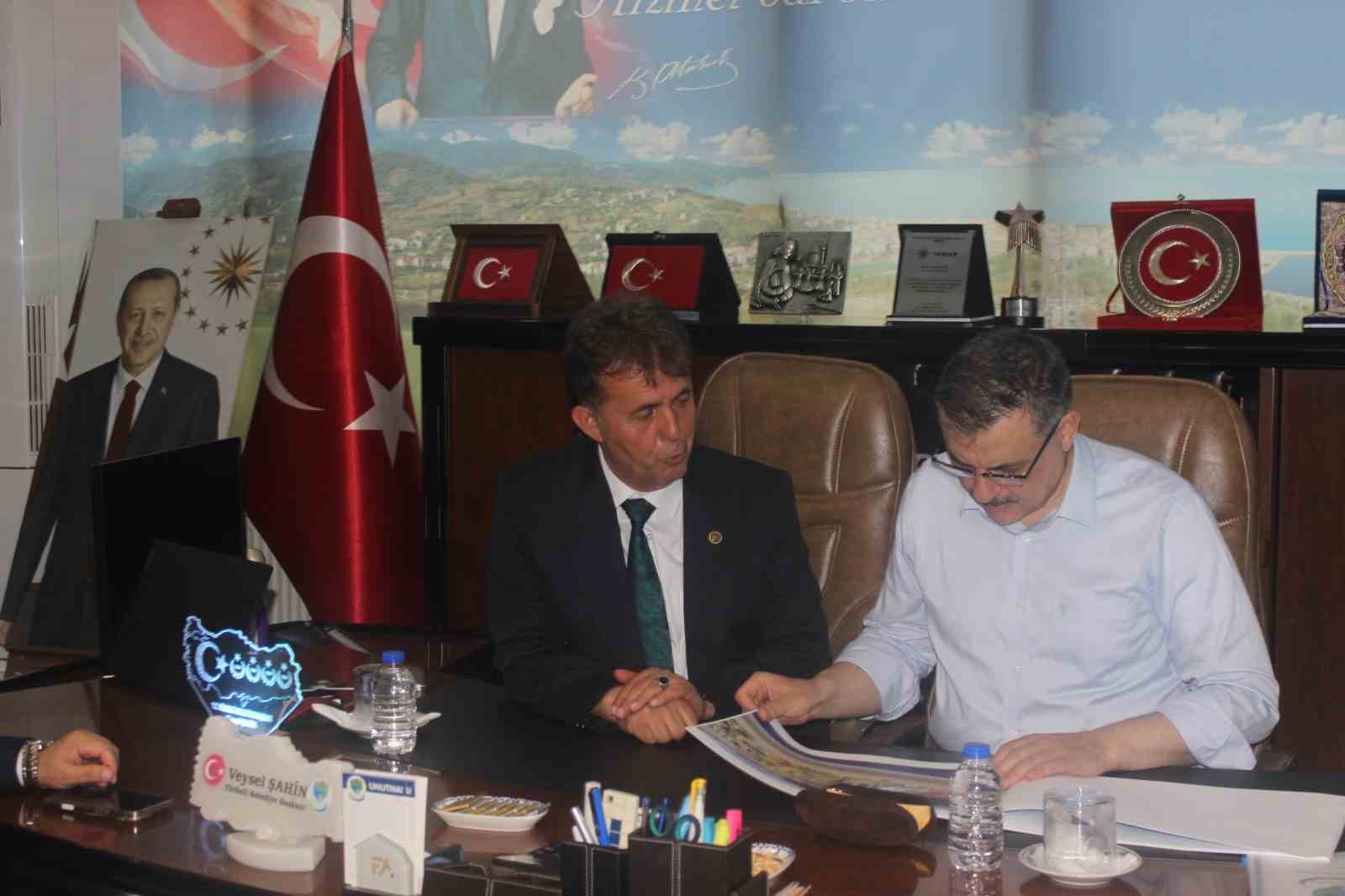 İçişleri Bakanı Çiftçi, Türkeli’de incelemelerde bulundu