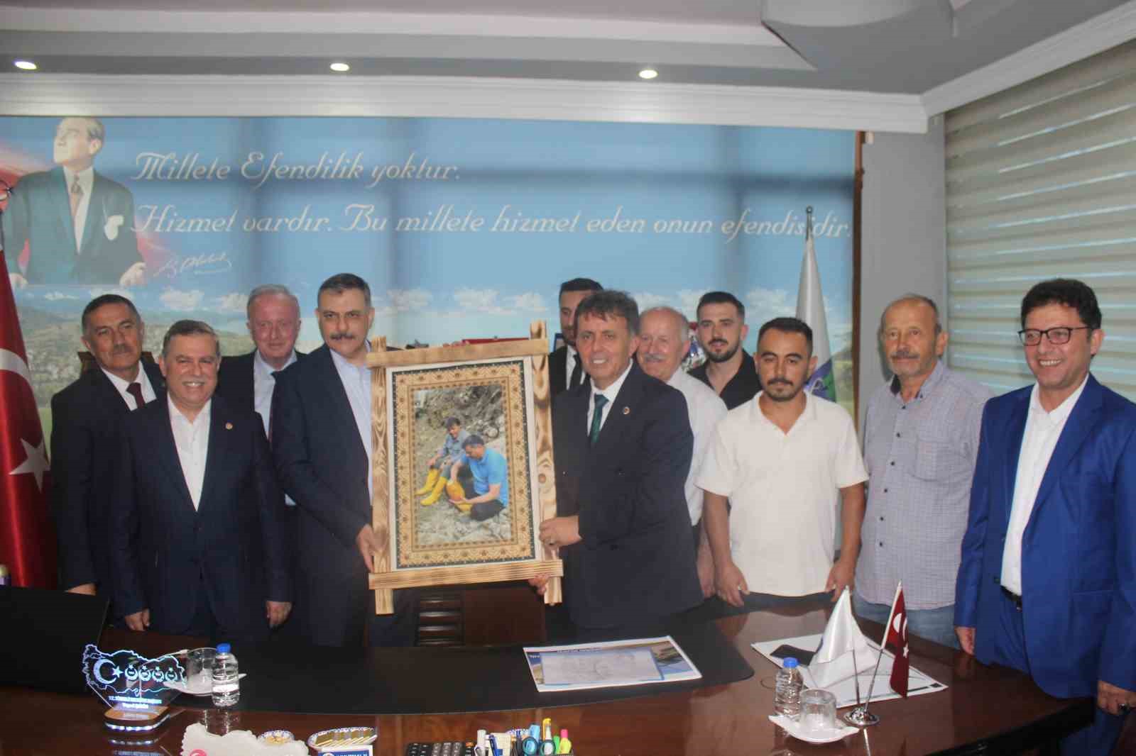İçişleri Bakanı Çiftçi, Türkeli’de incelemelerde bulundu