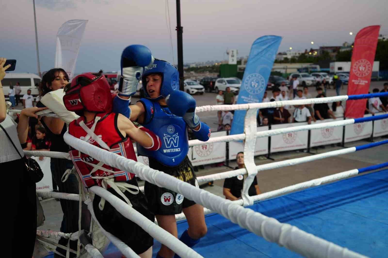 İller Arası Muay Thai Açık Hava Turnuvası Samsun’da başladı