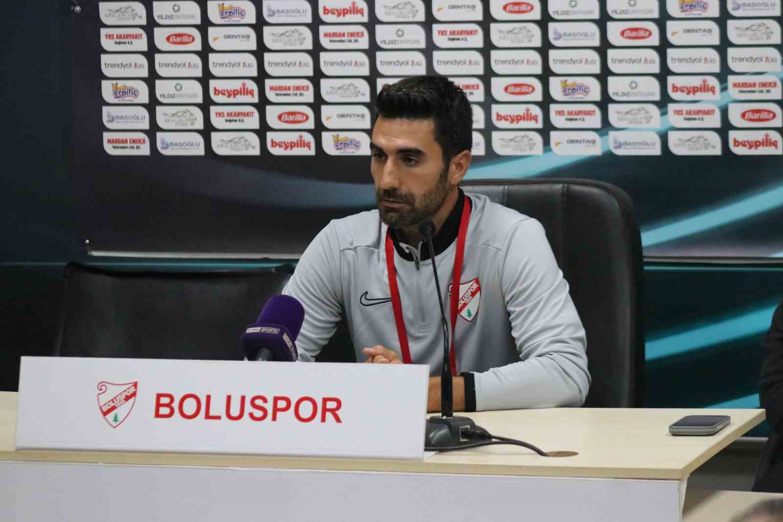Boluspor-Manisa FK maçının ardından